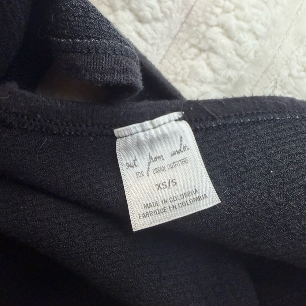 Out From Under Black Twist Front Tank Top - Picture 5 of 5